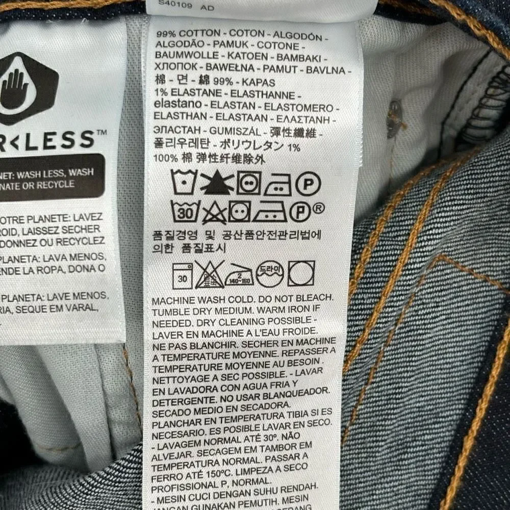 Levi’s Men’s‎ 514 Straight Leg Jeans Dark Wash Size 31X32